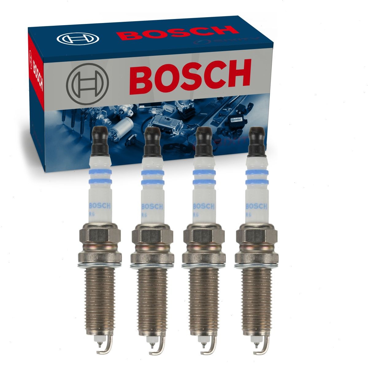 4 pc Bosch Double Iridium Spark Plugs for 2015-2020 Honda Fit 1.5L L4 zb