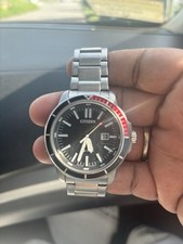 Citizen Eco-Drive Men s Quartz Date Black Dial SS Bracelet 42mm 200m