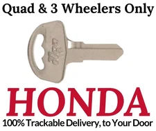 Honda Keys Quad & 3 Wheelers Only Replacement Key Cut to Code A00-A99 B00-B99