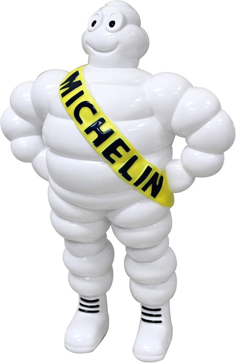 ビバンダム Bibendum　ミシュランマン 　Michelin Man 温度計 Michelin Man Standard Bibendum Doll Figure 12