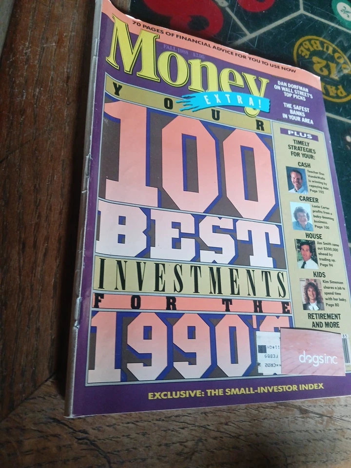 Money Magazine Fall 1988 Foto 3 de 4