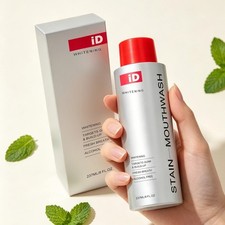 Hismile iD Stain Whitening Mouthwash, Peroxid...