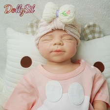 Reborn Baby Dolls Silicone Full Body Waterproof Realistic Newborn Girl Baby