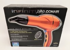 INFINITIPRO BY CONAIR Hair Dryer 1875W Salon Performance AC Motor Hair Dryer