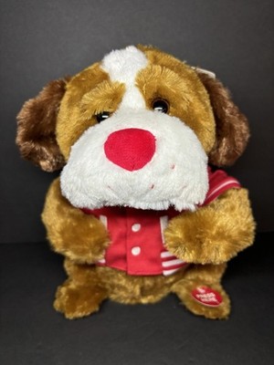 Cuddle Barn Scrappy Dog Plush, Singing Dancing Sings Do You Love Me Working