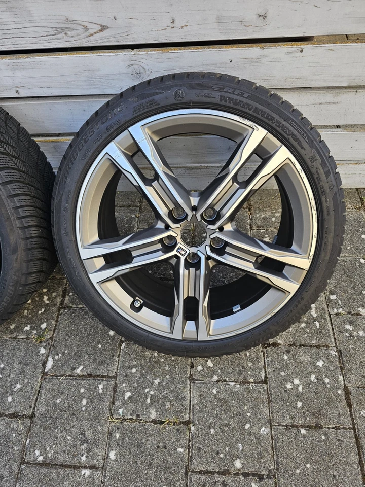 Original BMW 1er F40 2er F44 Styling M556 18 Zoll Winterräder Winterreifen 7mm - Bild 2 von 4