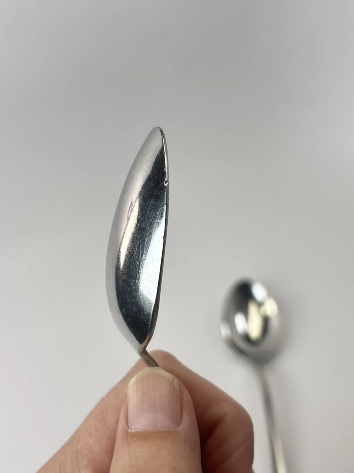 Oneida Community KENWOOD Teaspoon Tea Spoon 6" Glossy Stainless Set 2 - Image 4 of 4