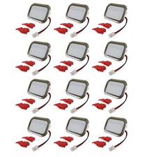 CMP W11683242 Refrigerator LED Module Light Chrome Kit 12 Pack for Whirlpool