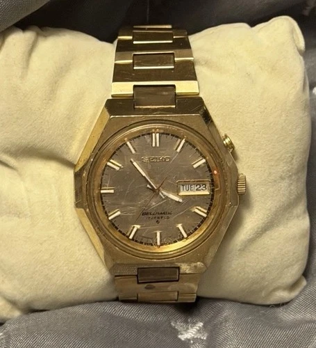 Vintage Seiko Bell-Matic 4006-6059 Automatic Alarm Men's Watch RUNS!