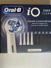 Oral-B iO Deep Clean Replacement Toothbrush Head 9 count Brush Heads Sealed