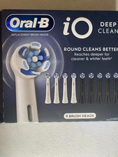 Oral-B iO Deep Clean Replacement Toothbrush Head 9 count Brush Heads Sealed