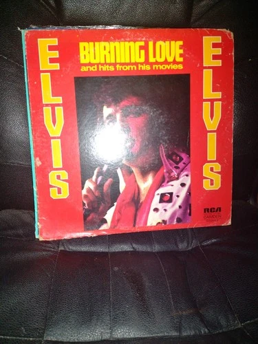ELVIS PRESLEY BURNING LOVE LP on RCA CAS-2595 VOLUME 2 1ST PRESSING c.1972 EXC