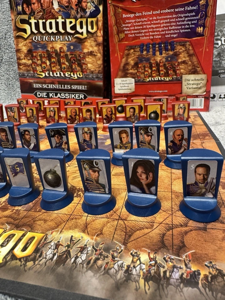 Stratego Quickplay Jumbo Brettspiel Deutsch Die Klassiker - Bild 2 von 4
