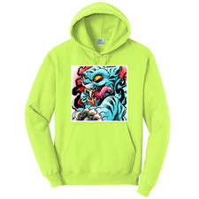 NEW Art Society TATTOO FLASH VOL. 2 NEON YELLOW Hoodie SMALL-4XLARGE MADE IN USA