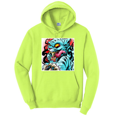 Art Society Tätowierung FLASH vol. 2 neongelb Kapuzenpulli SMALL-4XLARGE