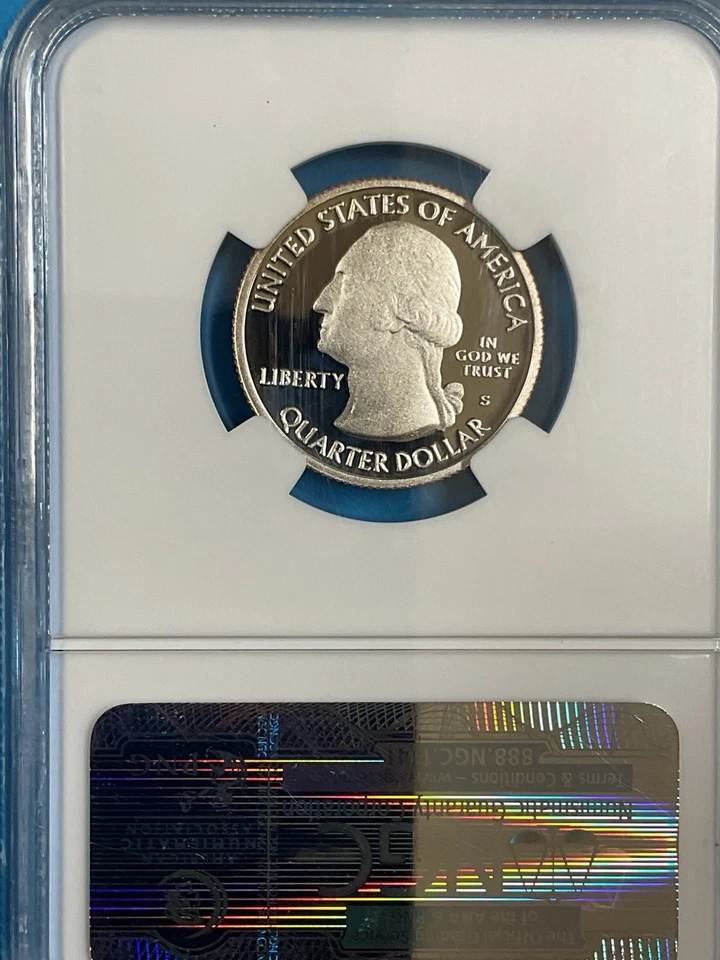 2-Coins 25c/25c 2010S NP Quarters Grand Canyon NGC PF70 UC/ NGC PR69 UC - Image 3 of 4