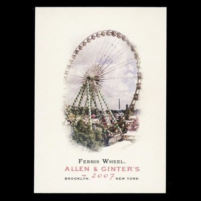 Ferris Wheel ~ 2007 Topps Allen & Ginter Landmark Attraction #53
