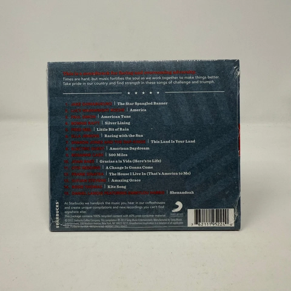 Indivisible (CD, 2012) Starbucks - Joan Baez - Otis Redding - Paul Simon - New - Image 2 of 3