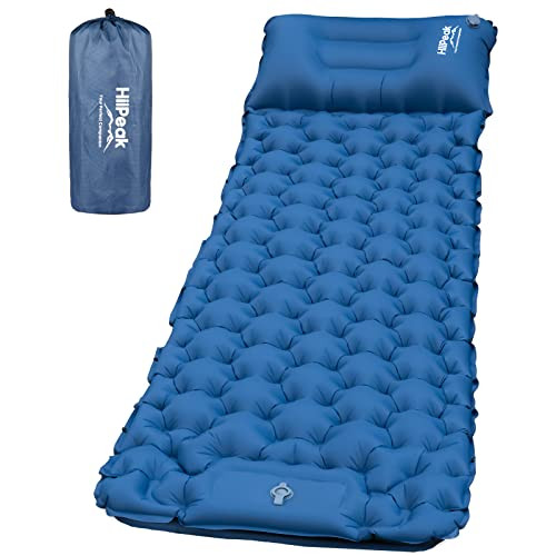 Matelas camping gonflable HiiPeak contre le mal de dos en bivouac