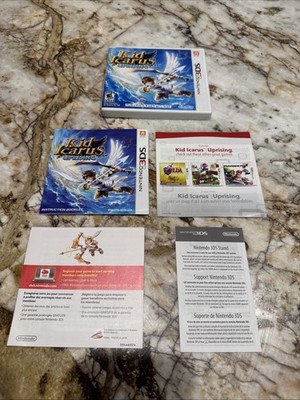 Kid Icarus Uprising (nintendo 3DS, 2012) Authentic With Manual