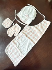 Kid Kraft Kids Chef Outfits Apron Hat Glove Set Kitchen Cooking Baking Wear