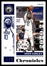 2021-22 Panini Chronicles Mike Conley Utah Jazz #34