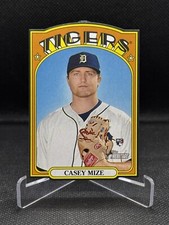 2021 Topps Heritage 1972 Die-Cuts Casey Mize #72DC-22 Rookie RC Tigers