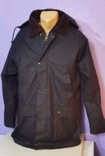 Hi-Diver Country and Outdoor brown Wax Stockman's Jacket UK men's size Small