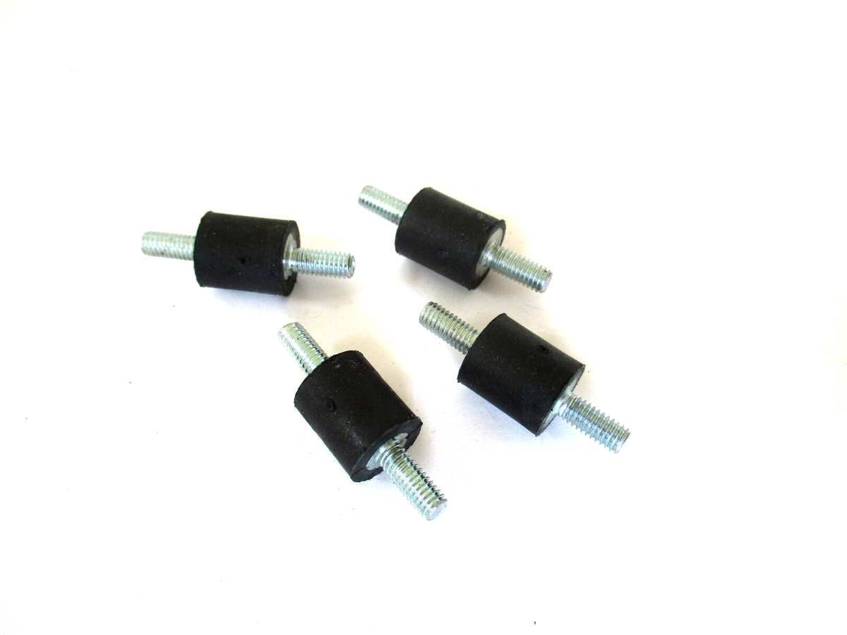 M4 Vibration Shock Double End Soft Rubber Bobbin for Electronics Sensors 4pc