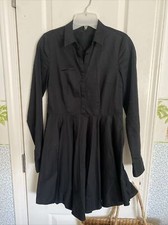 Express Dress Black Long Sleeve Size 6