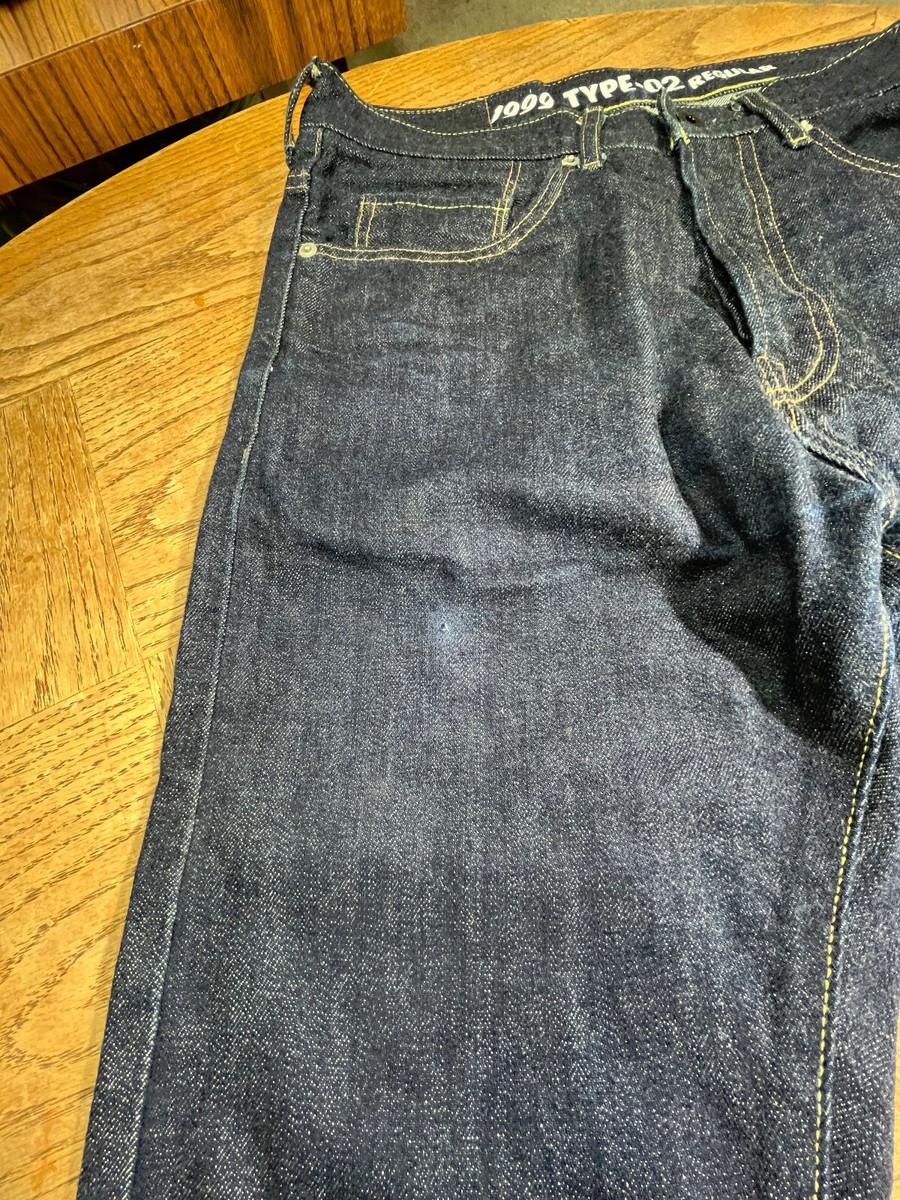 RARE BATHING APE 1999 Type-02 Selvedge Denim Jeans M Bape 32 RARE BATHING APE 1999 Type-02 Selvedge Denim Jeans M Bape 32