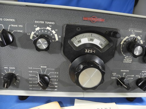 Collins 32S-1 Ham/Amateur Radio Transmitter. From An Estate. Serial 103 UNTESTED - Zdjęcie 4 z 20