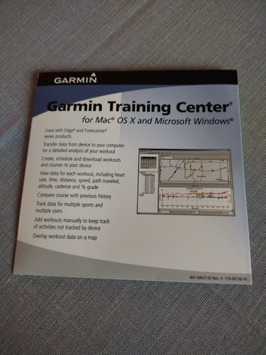 Garmin Training Center Version 6 and Owner’s Manual for Forerunner 205/305   - Picture 2 of 4