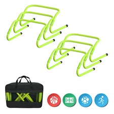 Hürden Fußball 6er Set Training Trainingshürden Speed/Agility Verstellbar Kinder