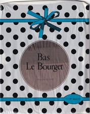 Bas nylon couture Le Bourget 30 D Nuage. 2 tailles. Fully Fashioned Stockings.
