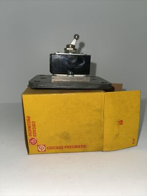 Chicago Pneumatic Toggle Switch US81882 20A. 250V. 1 1/2 HP. 125V. 2HP. 250V.
