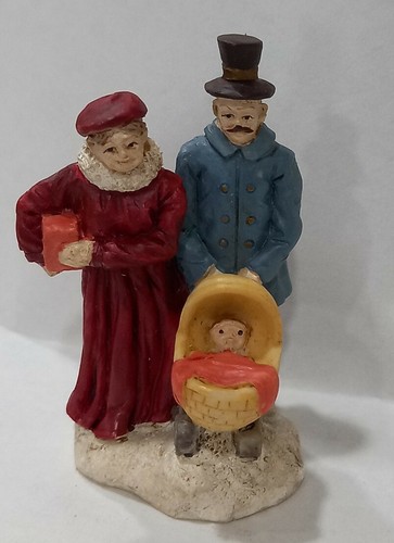 Grandeur Noel PAAR MIT BABY Ersatzteil zu 41-teiliges viktorianisches Dorfset