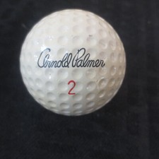Vintage Arnold Palmer Golf Ball 2 Made in Usa Circa 1965 