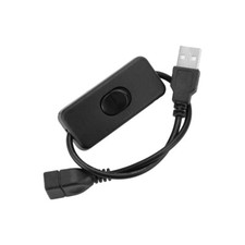 USB Switch Cable DC Male to Female ON OFF Cable USB LED Light Power Supply Line