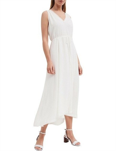 Witchery Textured V-Neck Long Dress 