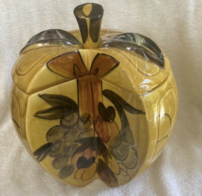 s-l400.jpg Vintage California Apple Cookie Jar main image 0