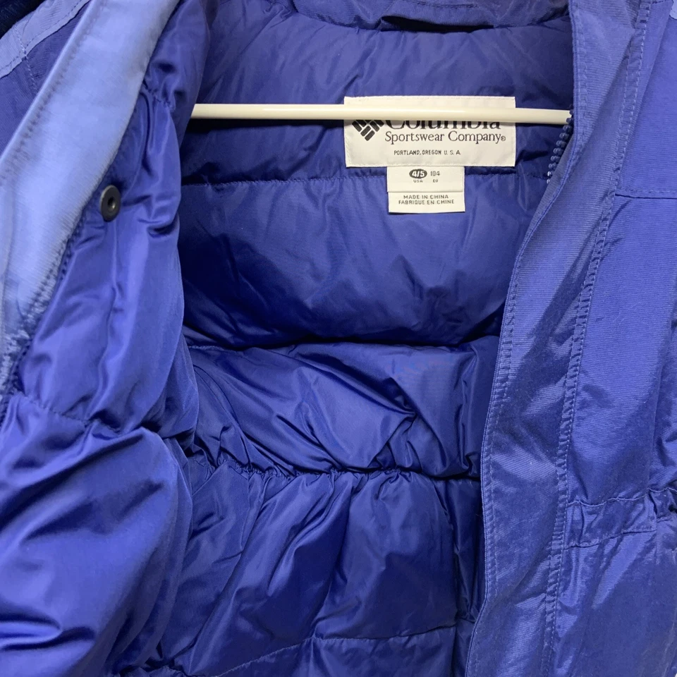 Parka de invierno Columbia jugo de uva XXS 4/5 nueva Foto 4 de 4