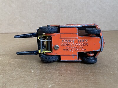 Dinky Toys Conveyancer Fork Lift Truck, No 404, 1967, Die Cast