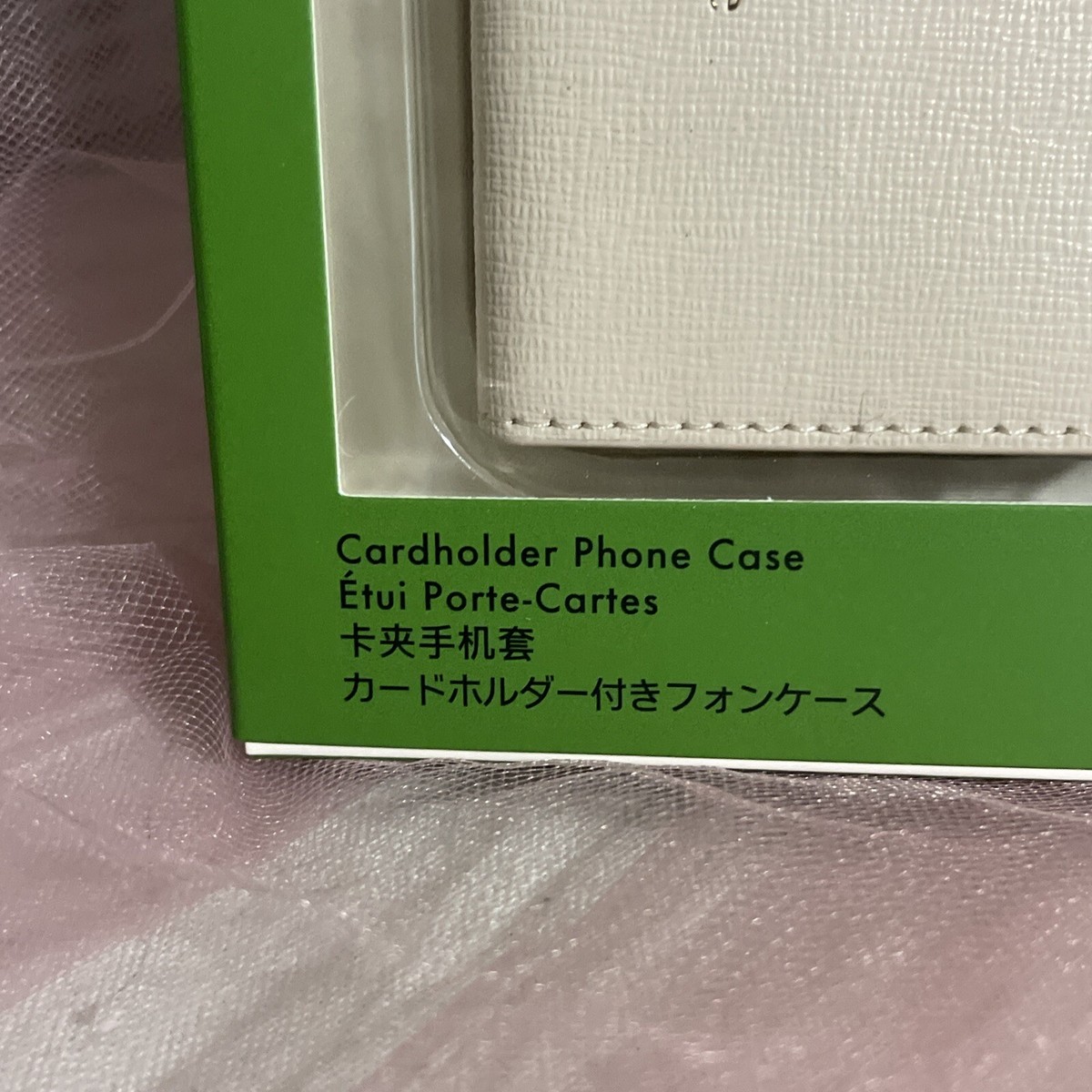 Kate Spade iPhone 14 PRO Leather Case Cardholder Morgan