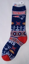 New England Patriots Socks Medium Size 5  to 10 Super Fan