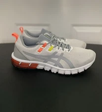 Asics Women's Gel Quantum 90 Running Shoes White/Grey Size 11