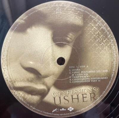 USHER / CONFESSIONS 82876609901 LPオリジナル