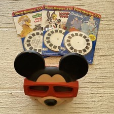 View Master Disney Mickey Mouse Viewer 10 Assorted Disney Reels Looney Tubes Ses