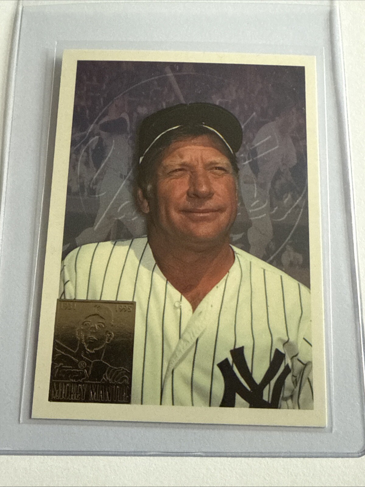 1996 Topps Chrome - #7 Mickey Mantle
