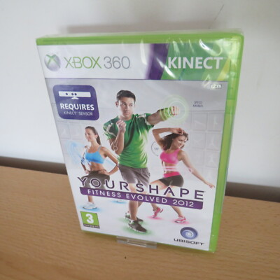 Your Shape: Fitness Evolved 2012 (Xbox 360) Neu Sealed Pal Version 